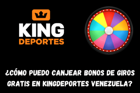 ¿Cómo puedo canjear bonos de giros gratis en Kingdeportes Venezuela?