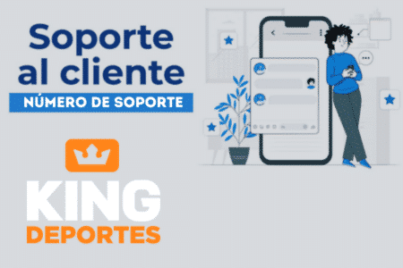 ¿Cuál es el número de soporte al cliente de Kingdeportes?