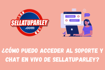 ¿Cómo puedo acceder al soporte y chat en vivo de Sellatuparley?